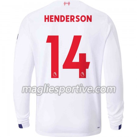 Completo Calcio Liverpool Jordan Henderson 14 Divisa Trasferta 2019/2020 ML